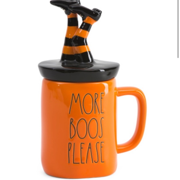 Rae Dunn Halloween Mug with topper - Picture 1 of 1